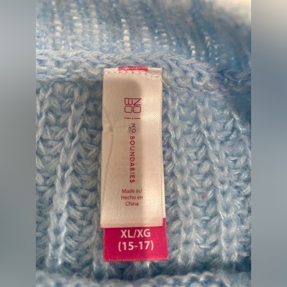 Nobo Blue Cable Knit Sweater - Picture 5 of 6